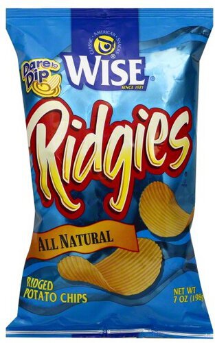 Wise Ridgies Potato Chips Original