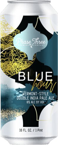 Phase Three Brewing Blue Hour Vermont Style Double Ipa