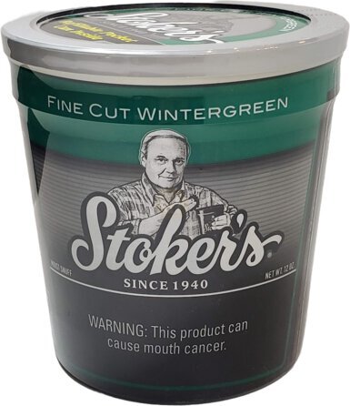 Stokers Fine Cut Wintergrn Tub