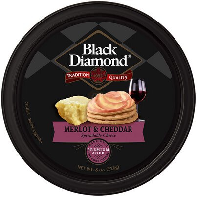 Black Diamond Merlot Cheddar Chz