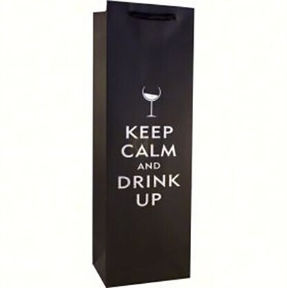 Keep Calm And Drin Kup Wine Bag B V