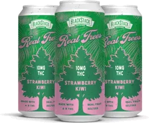Blackstack Real Trees King Size Straw Kiwi 10mg Thc