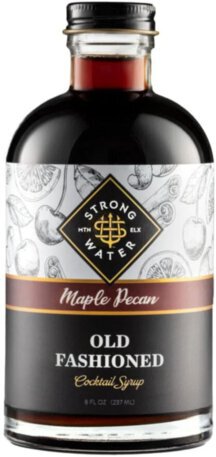 Strongwater Maple Pecan Old Fashioned Syrup