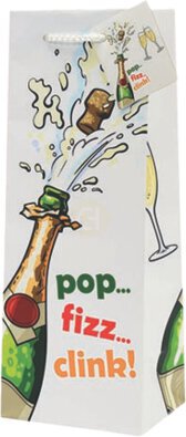 Wrap Art Pop Fizz Clink Gift Bag