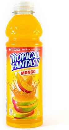 Tropical Fantasy Mango Juice Cocktail