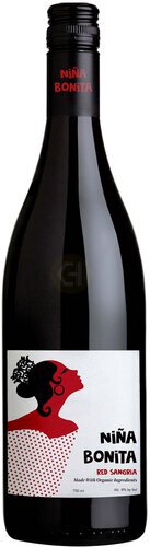 Nina Bonita Sangria Red Vegan Organic Spain