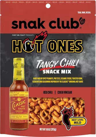Snak Club Hot Ones Tangy Chili Snack Mix