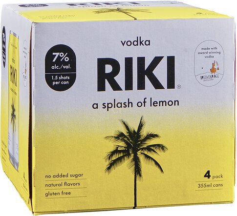 Riki Splash Of Lemon Vodka