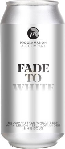 Proclamation Ale Company Fade To White Belgian