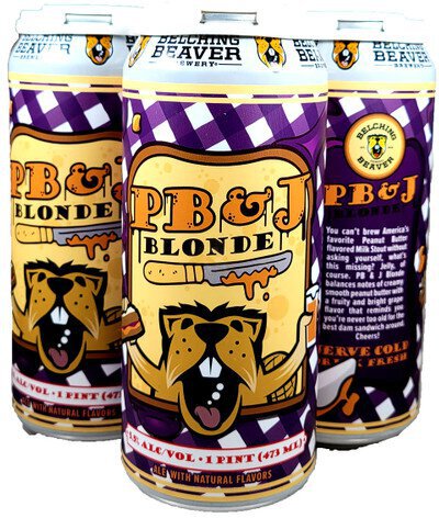 Belching Beaver Peanut Butter & Jelly Blond Ale