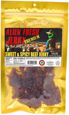 Alien Fresh Jerky Sweet & Spicy