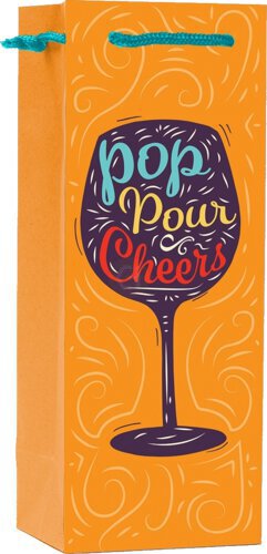 Gift Bag Pop Pour Cheers