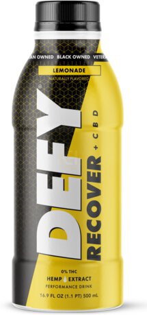 Defy Recover Cbd Performance Drink Lemonade 20mg Cbd