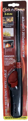 Click N Flame E Zlite Multi Purpose Lighter Asst 1 Ct
