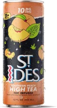 Saint Ides 10mg Southern Peach High Tea 12zc