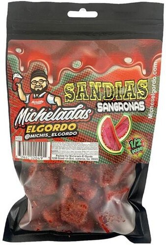 El Gordo Micheladas Sangronas 1/2 Pound