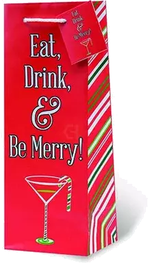 Wrap Art Eat Drink And Be Merry