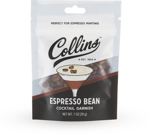 Collins Espresso Bean Garnish