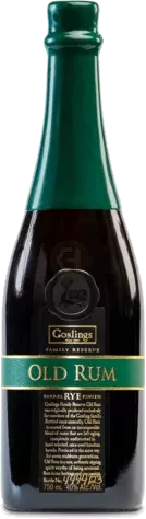 Goslings Rum Family Reserve Old Rum Barrel Rye Finish Proof