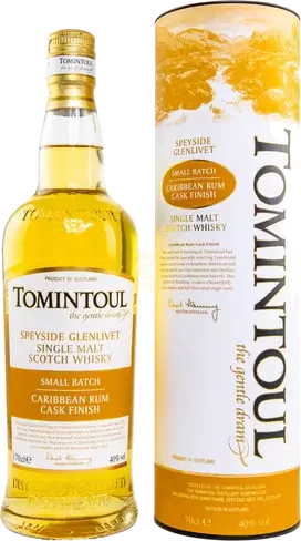 Tomintoul Caribbean Rum Cask Single Malt Scotch Whiskey