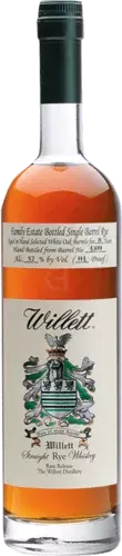 Willett Family Est Single Barrel Rye 8yr