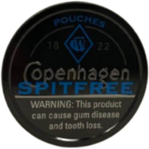 copenhagen spitless tobacco Copenhagen Spitfree Pouches Blue Can
