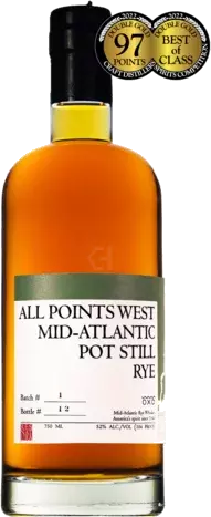 All Points West Mid Atlantic Pot Still Rye Batch Newark New Jersey