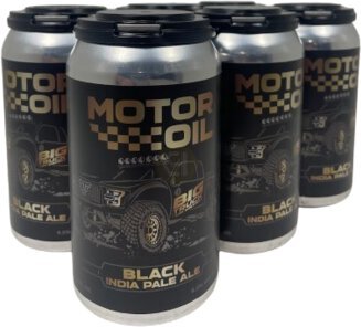 Big Truck Motor Oil Black IPA Cans