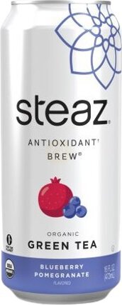 Steaz Organic Green Tea Blueberry Pomegranate