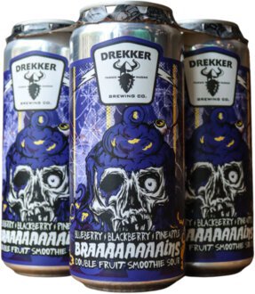 Drekker Braaains Blue Black Pineapple