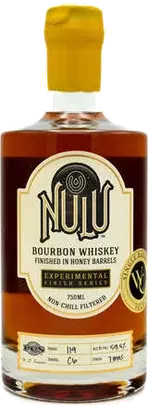 Nulu Bourbon Whiskey Experimental Finish Honey Barrels B50h 118proof Year