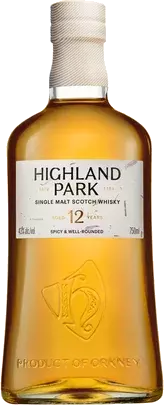 Highland Park 12 Year Old Single Malt Scotch Whisky 750ml