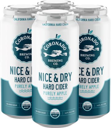 Coronado Nice & Dry Organic Cider Purel Apple