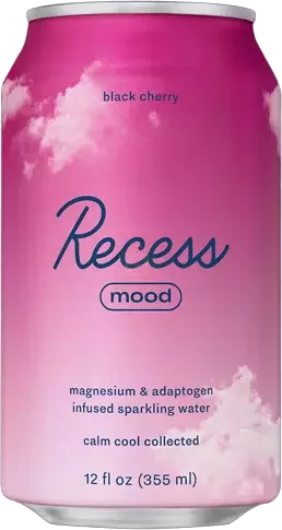 Recess Black Cherry Hemp & Adaptogen Sparkling Water