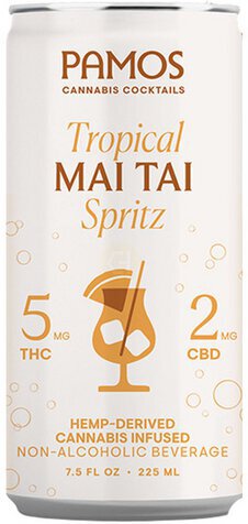 Pamos Cannabis Cocktails Tropical Mai Tai Spritz