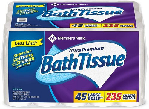 Members Mark Bath Tissue 2 Ply 9 190 Sh