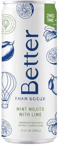 Better Than Booze Mint Mojito Lime Cbd Thc