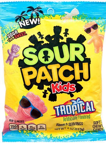 Sour Patch Kids Trop