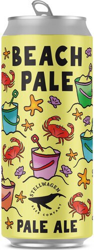 STELLWAGEN BEACH PALE PALE ALE 4PK 16OZ CAN