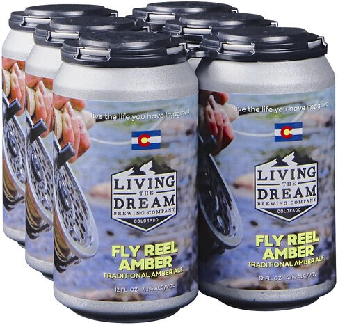 Living The Dream Brewing Fly Reel Amber Ale