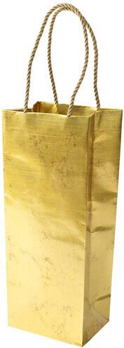 Black Or Gold Classic Pattern Wine Bag