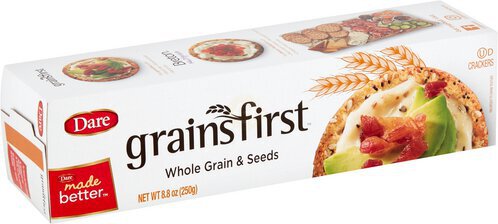 Dare Grains First Whole Grain Crackers