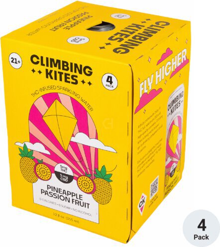 Climbing Kites Pineapple Passion Fruit 10mg