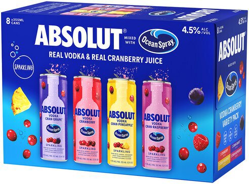 Absolut Ocean Spray Variety Pack