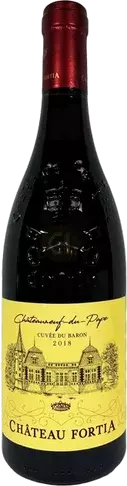 Chateau Fortia Chateauneuf Du Pape Cuvee Du Baron Rhone Valley France