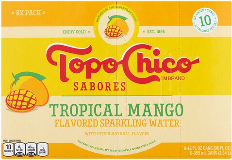 Topo Chico Mango Sparkling Water