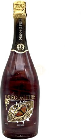 Dragon Fire Cherry Wine With Glitter