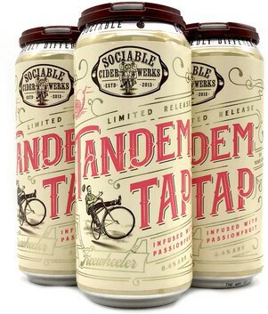 Sociable Cider Werks Tandem Tap Blood Orange Cans