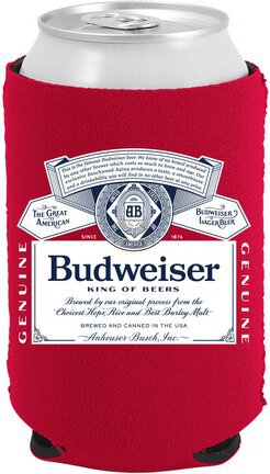 Koozie Can Astd Beer Coor Bud