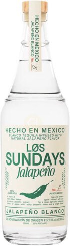 Los Sundays Jalapeno Blanco Tequila